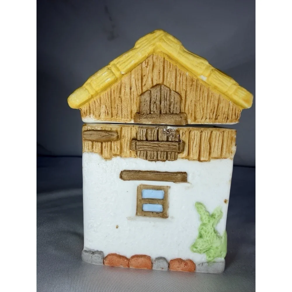 Vtg Spice Jar GINGER Country Kitchen Collection 1994 New House Cottage Core